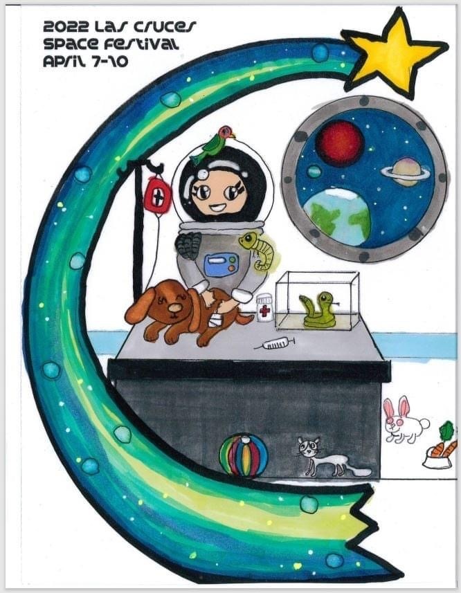 The Las Cruces Space Festival Poster Contest Winner