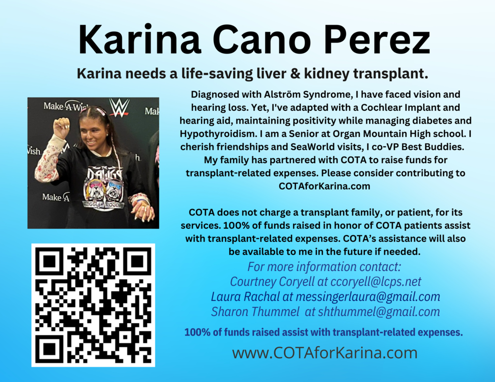Support for Karina