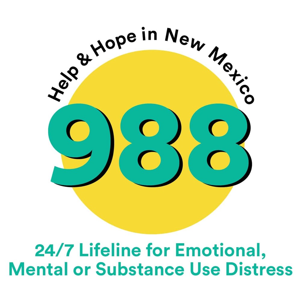 Support for New Mexicans — 988: The 24/7 Lifeline for Emotional, Mental or Substance Misuse 