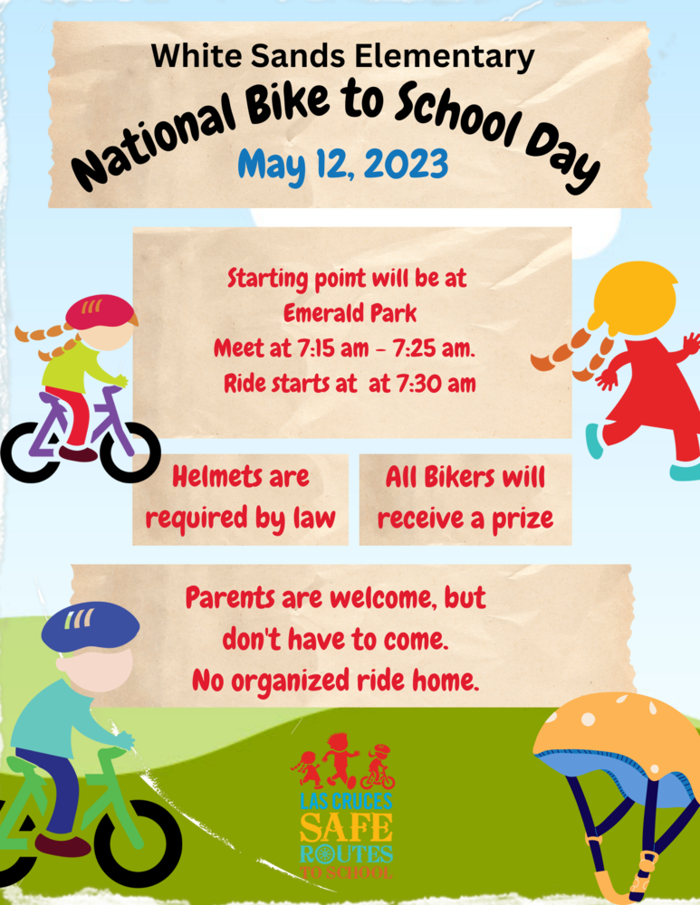 Bike to School Flyer