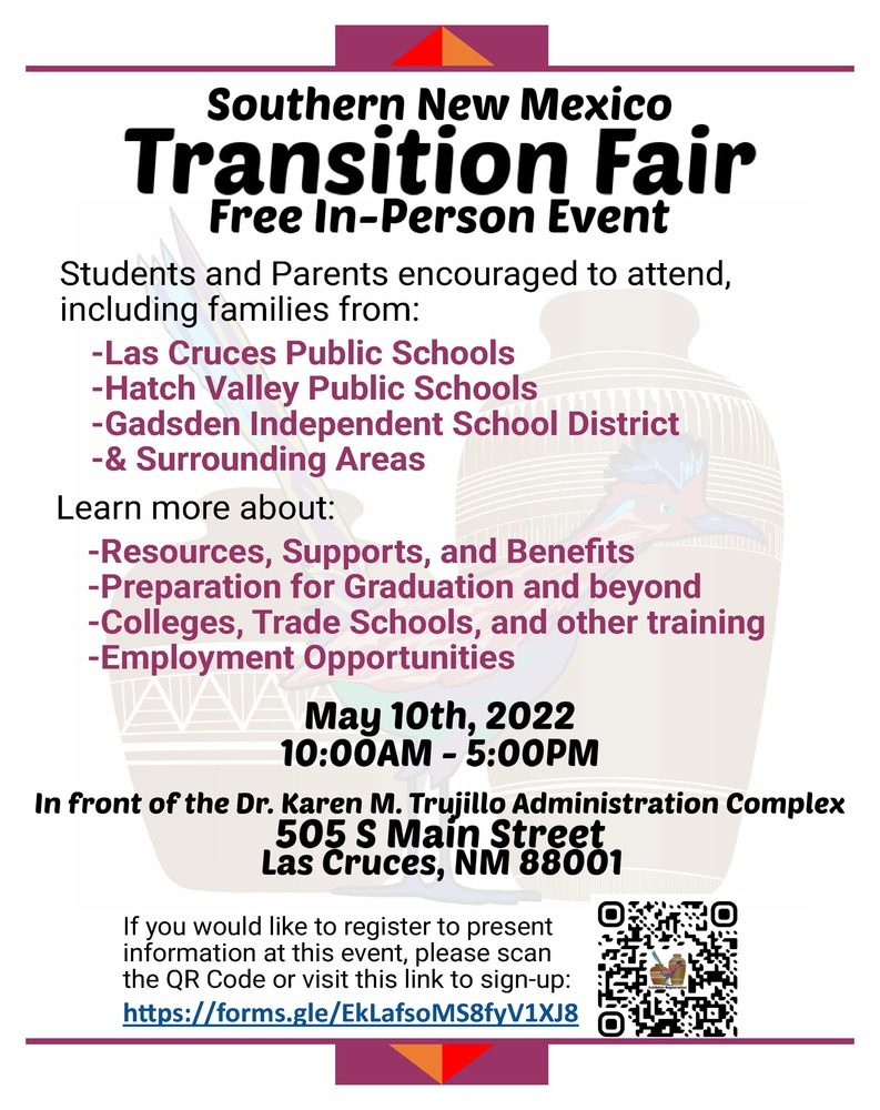 Southern New Mexico Transition Fair — Free In-Person Event 