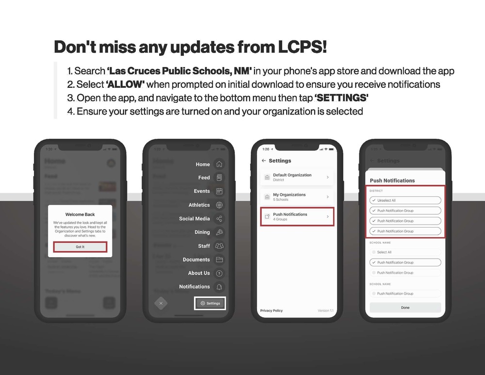 Download the new LCPS app: It's everything LCPS, in your pocket!