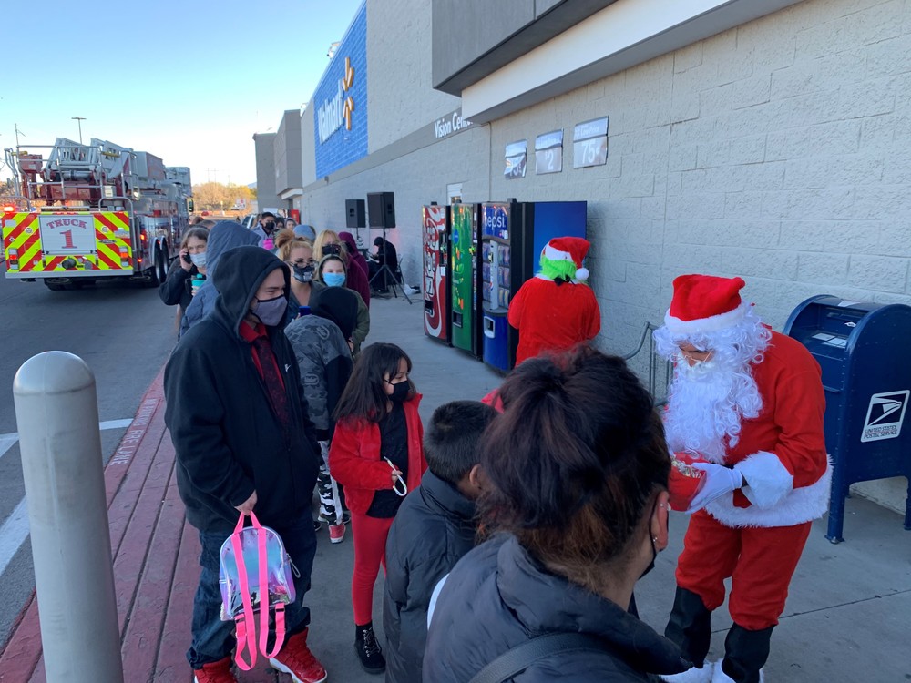 LCPS Students go Christmas Shopping with Local Law Enforcement Officers during the 22nd Annual ‘Cops and Kids’ Gift Giving Event