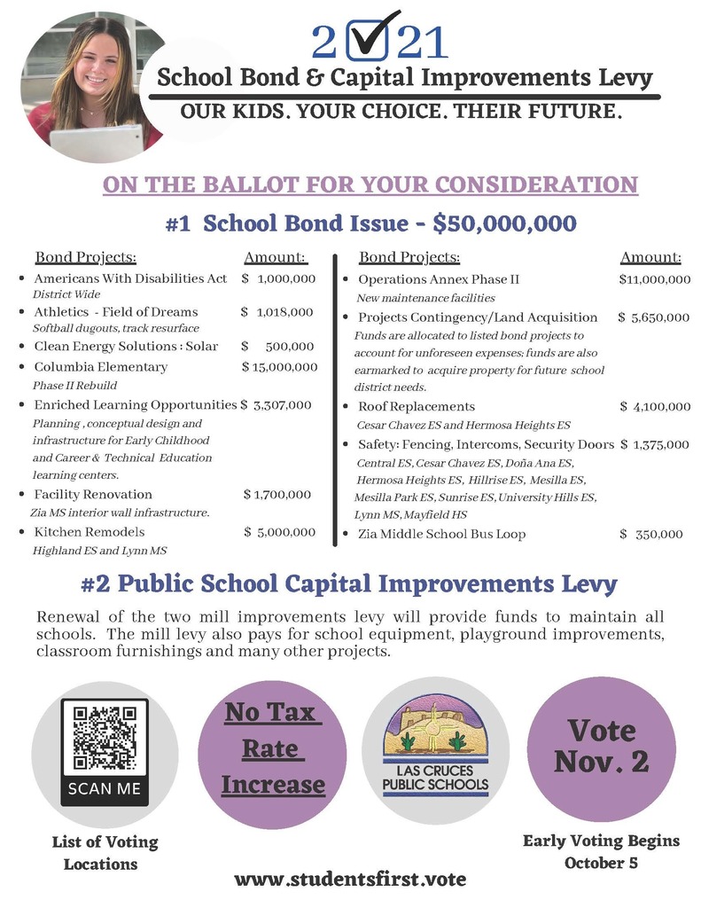 School Bond & Capital Improvements Levy