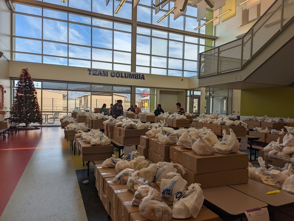 Thank you families for your patience while we worked on getting your children home with food for the winter break.  Food will still be available for students who were absent today and can be picked up tomorrow at our 11:00 a.m. dismissal.  Otherwise, it will be sent home on the bus with the student.