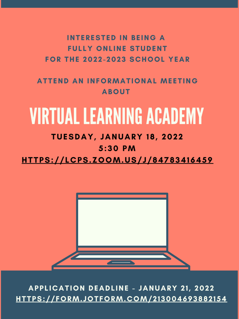 Virtual Learning Academy Meeting 