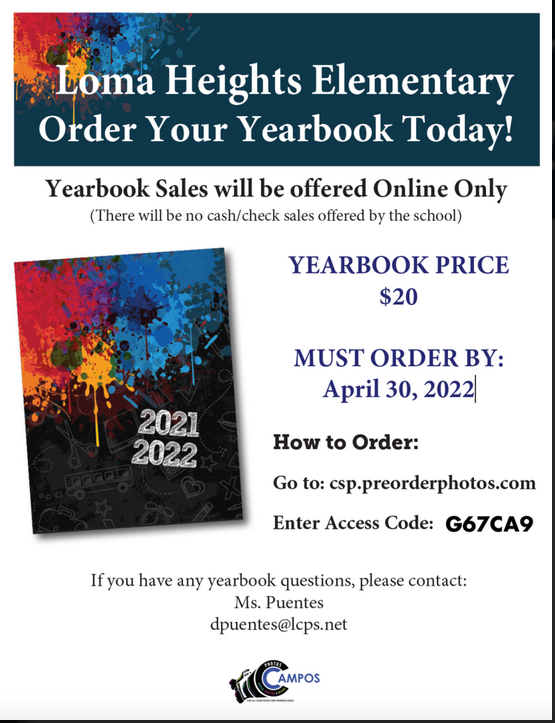 yearbook order