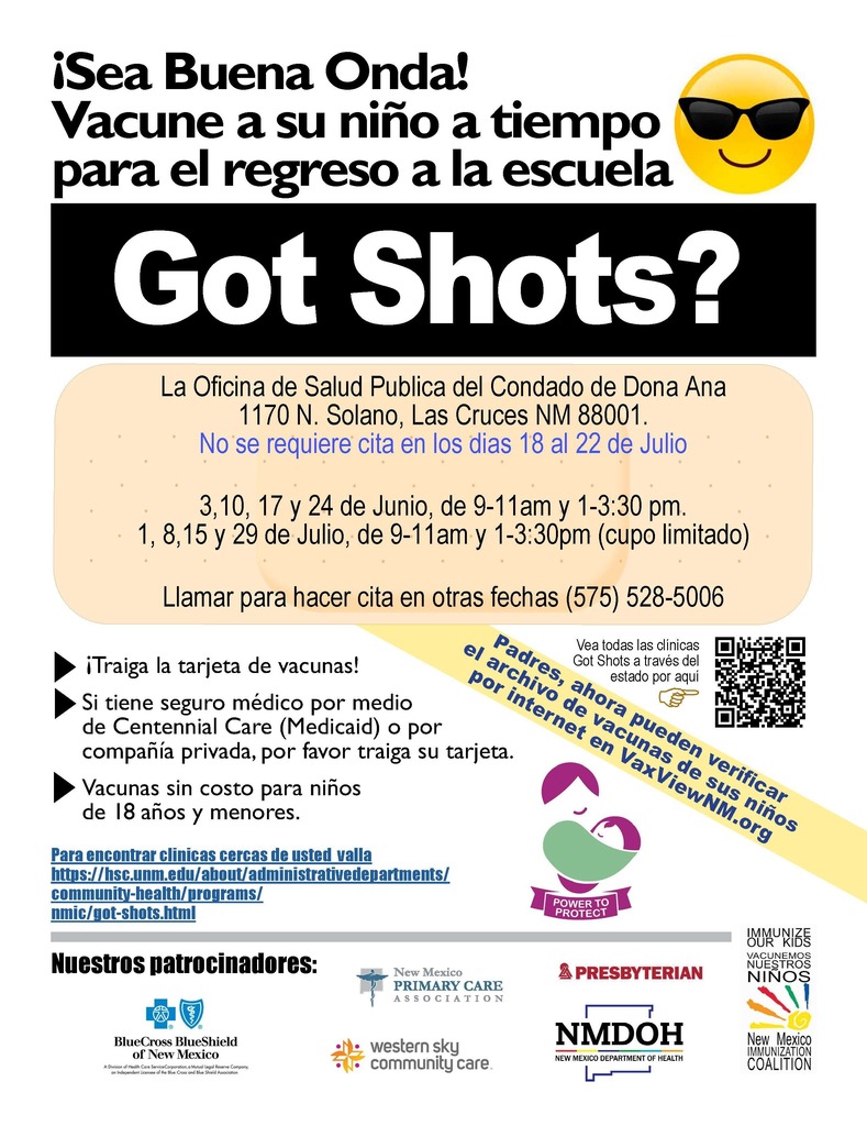 Immunization Spanish Flyer