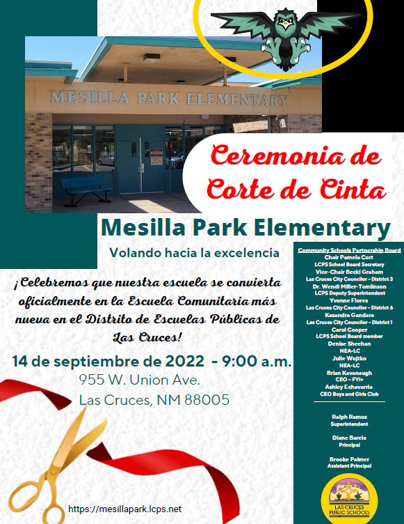 Mesilla Park Ribbon Cutting