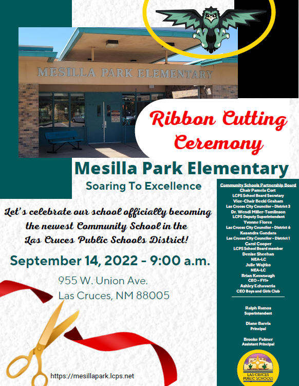 Mesilla Park Ribbon Cutting 