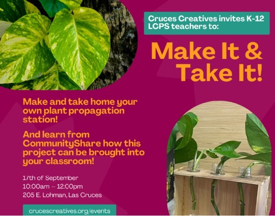 Make it and take it