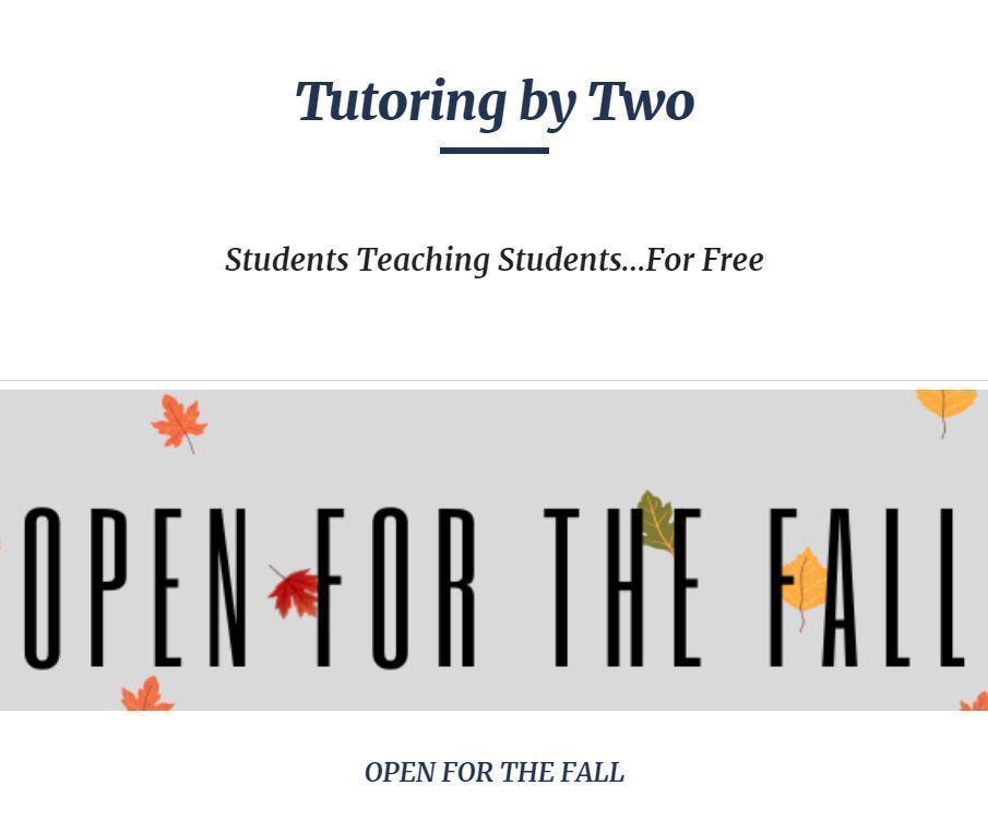 Tutoring by Two