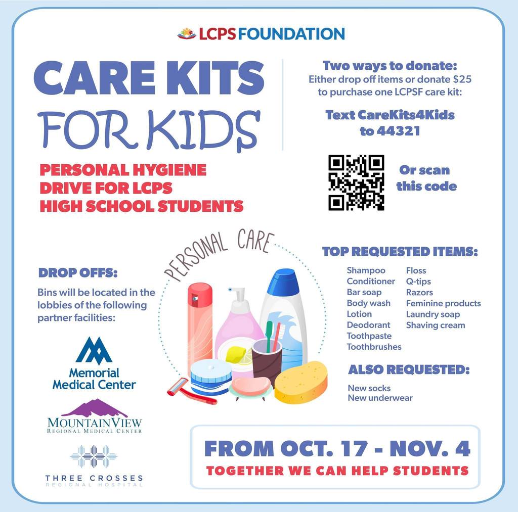 Care Kits for Kids