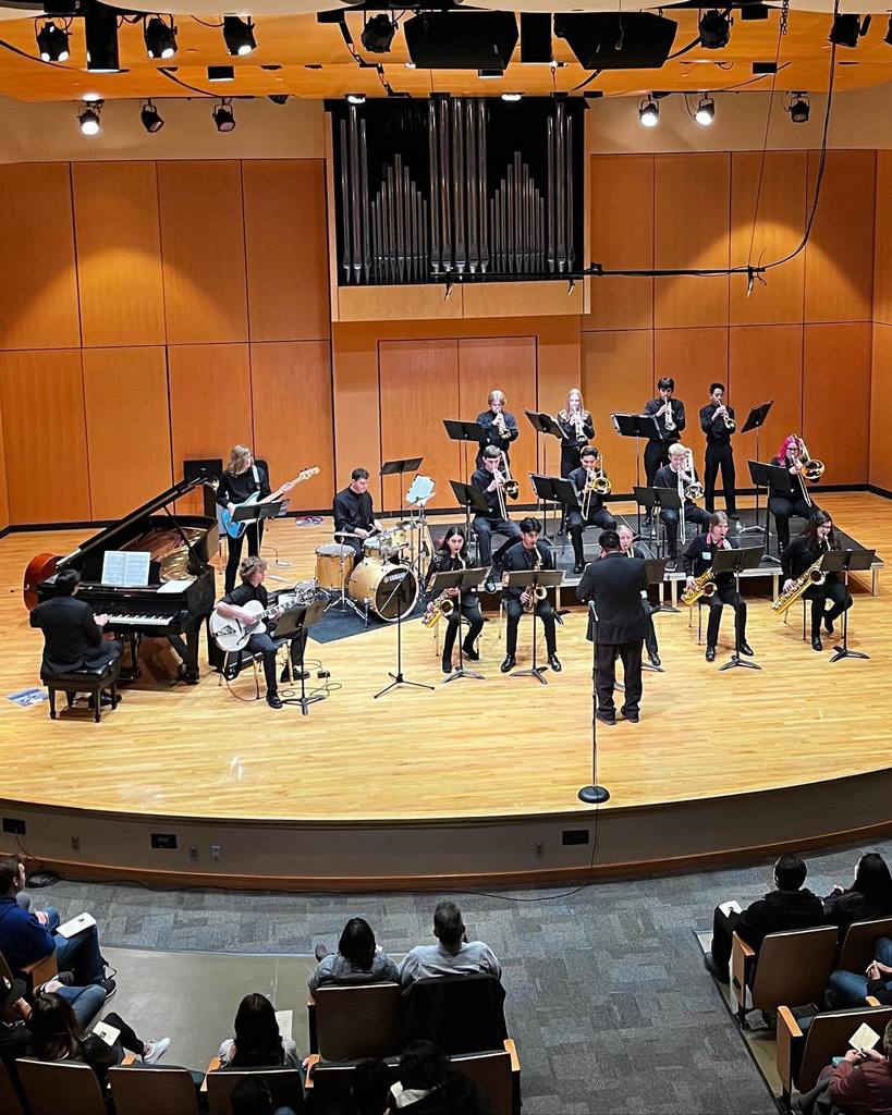 Congratulations to our Las Cruces Public Schools students who auditioned for and were selected to perform in the 2023 New Mexico Music Educators Association Jazz All-State music festival in Portales at ENMU Buchanan Hall, January 29th! Las Cruces Public Schools #NM #LasCruces Mayfield High School Las Cruces High Organ Mountain High School #WeAreLCPS   Jazz 2 Joaquin Hernandez, Alto Sax - MHS Albert Perez, Trumpet - LCHS  Jazz 3 Irak Rodriguez, Bari Sax - OMHS Marc Lara-Lopez, Trombone - LCHS Jesus Lopez Villa, Trombone - LCHS