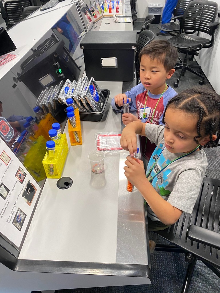Our first "Forward to the Moon" day camp for K-2 students was a smashing success. The Artemis generation is set and ready for space travel!