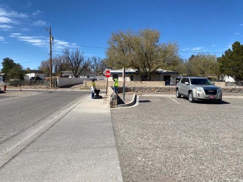 RGPI students are working hard today cleaning up the Town of Mesilla. Thank you Dorothy Sellars for helping us arrange a prom venue in exchange. We love our community partners!