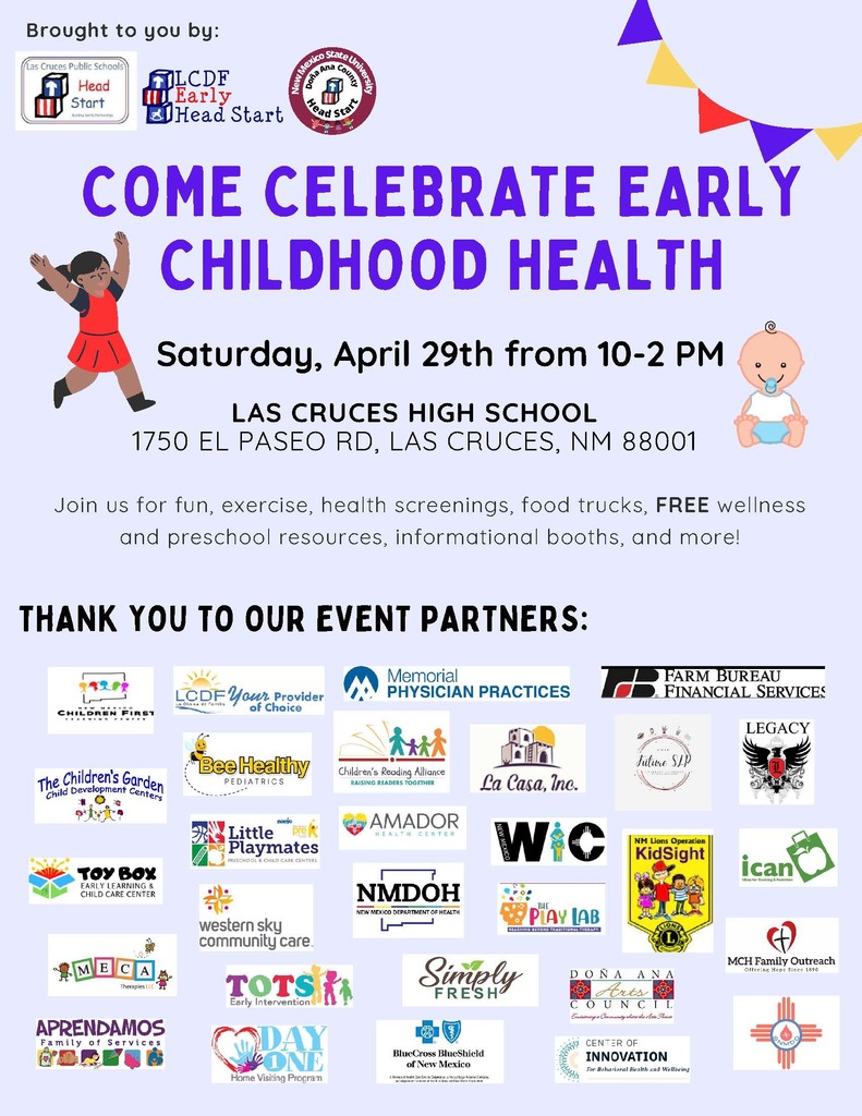 Come celebrate Early Childhood Health