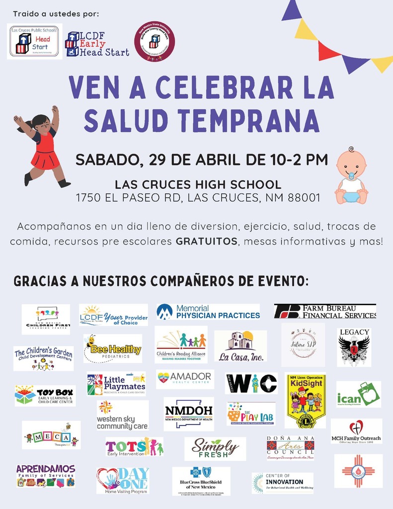 Come celebrate Early Childhood Health