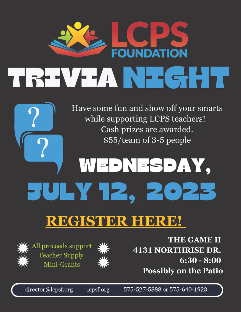 LCPS Foundation Trivia Night!