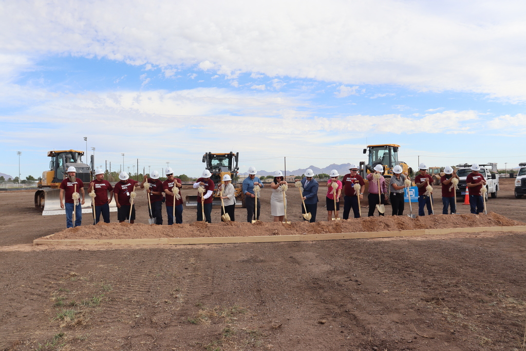 Today LCPS broke ground to begin construction on the new LCPS Operations Complex located on Tashiro Dr.   Thank you to the community of Las Cruces and Doña Ana County for investing in the future of our kids! Las Cruces Public Schools #NM #LasCruces #OperationsComplex #GroundBreaking 