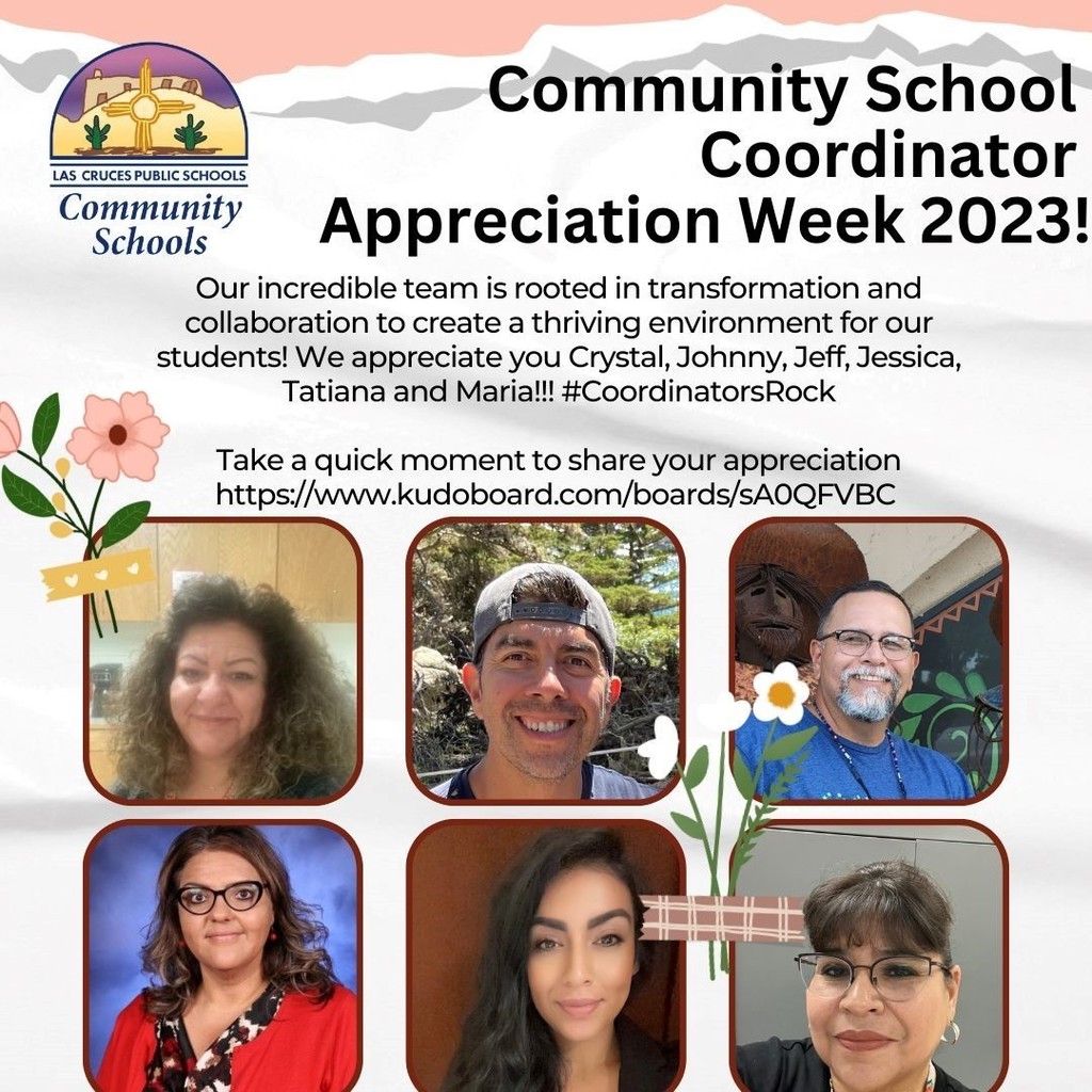 It’s Community Schools Coordinator Appreciation Week! Thank you to our dedicated Community School Coordinators who do their very best to go above and beyond for students every day! 
