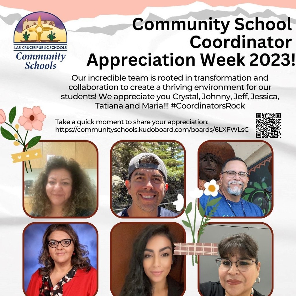 It’s Community Schools Coordinator Appreciation Week! Thank you to our dedicated Community School Coordinators who do their very best to go above and beyond for students every day!